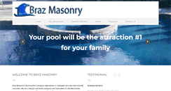 Desktop Screenshot of brazmasonry.com